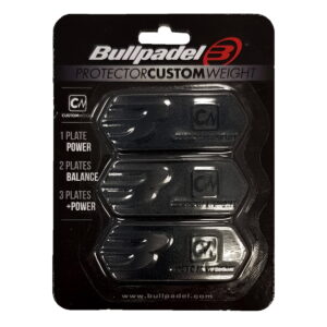 BULLPADEL PROTECTOR CUSTOM WEIGHT BLACK
